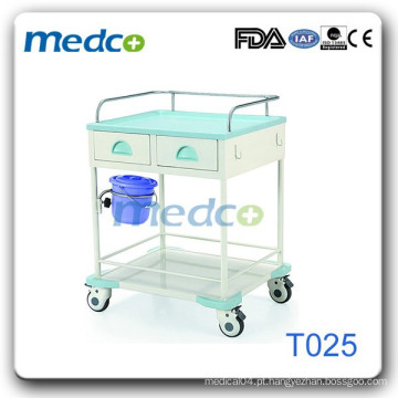 Trolley de tratamento de aço hospitalar T025